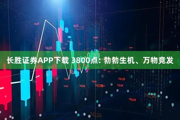 长胜证券APP下载 3800点: 勃勃生机、万物竞发